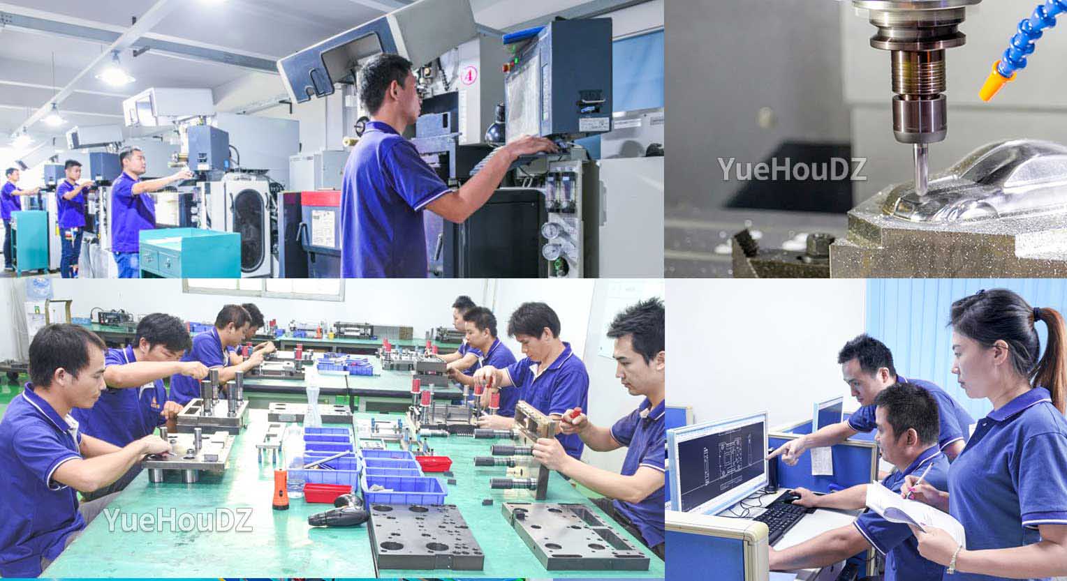 Silicone mold design and production team