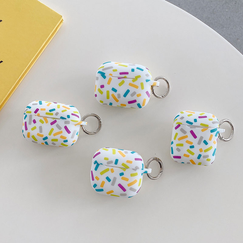 Floral, Leopard Print, Sunflower, and Cow Pattern Wireless Earbuds Silicone Case for AirPods
