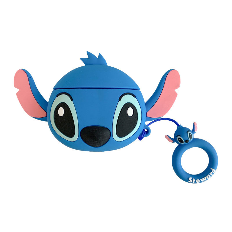 Stitch Appearance Design Wireless Earbuds Silicone Case for AirPods Pro 3 Silicon Cover