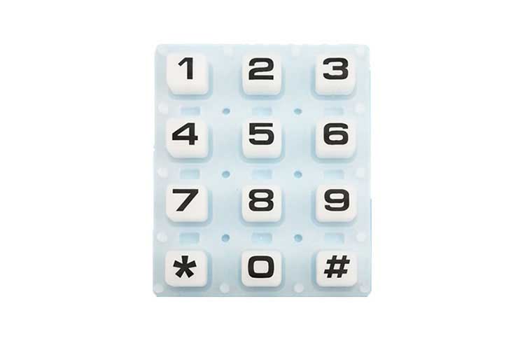 Application fields of waterproof silicone keypad