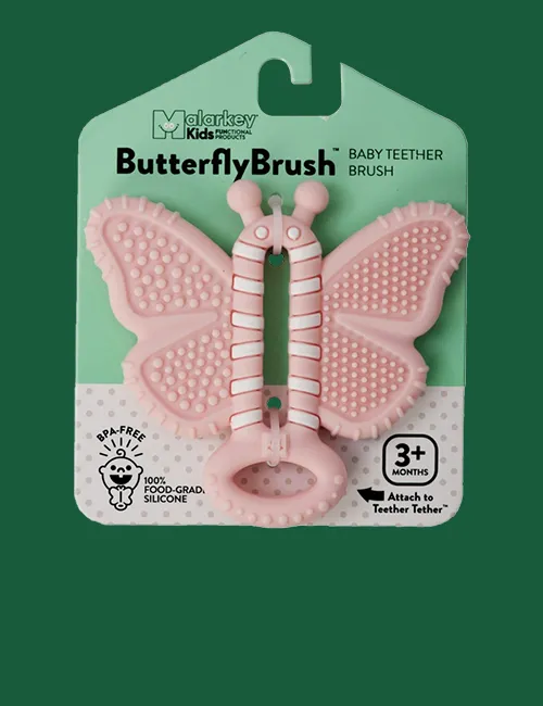 Butterfly Brush Brush Teether Blister Card Packaging