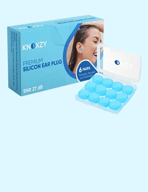 Silicone Gel Wax Earplugs Packaging Box